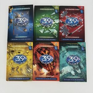 The 39 Clues Books Series Set of‎ 6: 1-6, Includes Most Cards (Hardcover)
